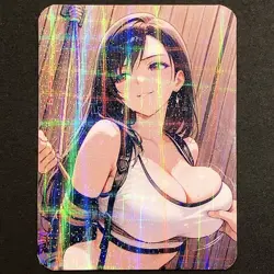 Custom Tifa Lockhart • Goddess Story / Final Fantasy VII Card (Anime) - Image 2