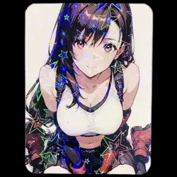 Custom Tifa Lockhart • Goddess Story / Final Fantasy VII Card (Anime) - Image 3