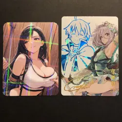 Custom Tifa Lockhart • Goddess Story / Final Fantasy VII Card (Anime) - Image 4