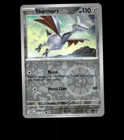 Skarmory – 141/182 – Destined Rivals – Reverse Holo – Near Mint Pokemon Card TCG - Image 1