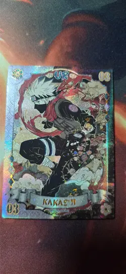 Naruto Phantom UR-003 Kakashi Hatake Holo Foil Trading Card - Image 1