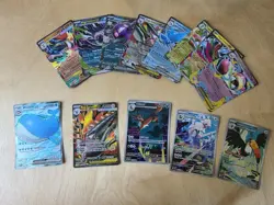 Pokemon Pitch Black Lot Of 13 Cards 8 EX Rest IR And Full Art - Image 1