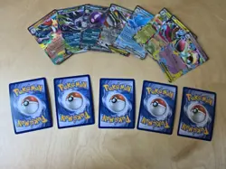 Pokemon Pitch Black Lot Of 13 Cards 8 EX Rest IR And Full Art - Image 2