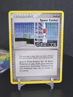 Pokemon Card Space Center Deoxys 91/107 Uncommon Reverse Holo Stamped 2005 - Image 3