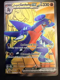 Cynthia's Garchomp ex 204 Sv: Scarlet & Violet Promo Cards Holo - Image 1