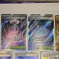 Pokemon TCG Foil/Holo Trainer 7-Card Lot English - Image 2