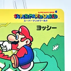 Vintage Nintendo Super Mario World Toppsun Card - Yoshi Japan 1990s Rare - Image 3