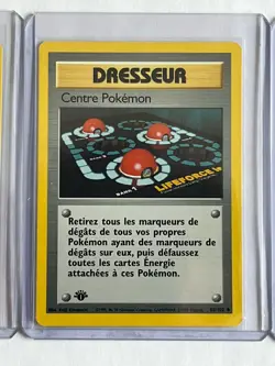 Lot of 3 French Pokemon Trainer / Dresseur Cards – 1st Edition – 81, 85, 94 /102 - Image 3
