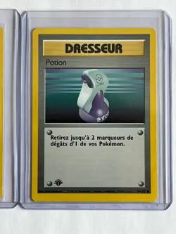 Lot of 3 French Pokemon Trainer / Dresseur Cards – 1st Edition – 81, 85, 94 /102 - Image 4