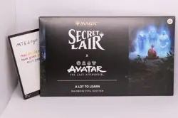 Secret Lair x Avatar: The Last Airbender: A Lot To Learn - Rainbow Foil Edition - Image 1