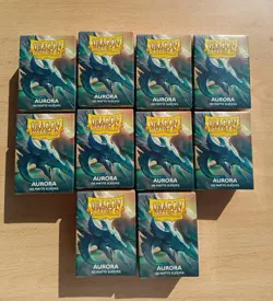 Dragon Shield Matte 10x100 Sleeves "Aurora" Bustine Protettive Standard Mtg - Image 1