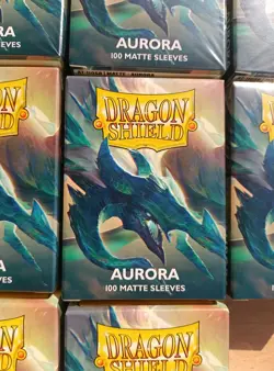 Dragon Shield Matte 10x100 Sleeves "Aurora" Bustine Protettive Standard Mtg - Image 2