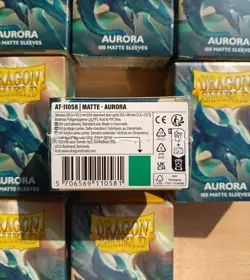 Dragon Shield Matte 10x100 Sleeves "Aurora" Bustine Protettive Standard Mtg - Image 3