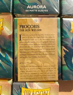 Dragon Shield Matte 10x100 Sleeves "Aurora" Bustine Protettive Standard Mtg - Image 4
