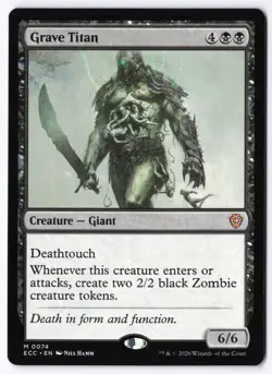 Grave Titan 74 Commander: Lorwyn Eclipsed - Image 1