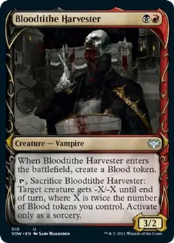 NM - Bloodtithe Harvester (Showcase) [VOW - 310] Innistrad: Crimson Vow - Image 1