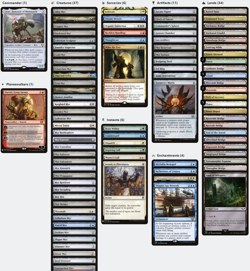Urtet, Remnant of Memnarch MYR Tribal Five-Color Magic MTG Custom Commander Deck - Image 2