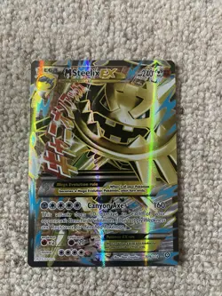 Mega M Steelix EX 109/114 2016 Card Pokemon TCG XY Steam Siege - Image 1