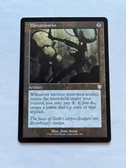 1x MIRRORWORKS - Mirrodin Besieged/Commander/Retro - MTG - Magic the Gathering - Image 3