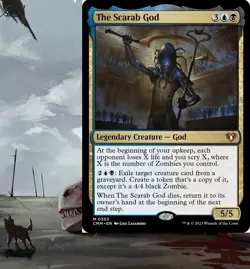 The Scarab God ZOMBIES Commander Deck Magic MTG Ready-to-Play 100 cards EDH - Image 1