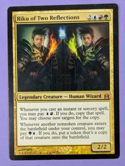 MTG Magic: Commander 2011: Riku of Two Reflections #220/318 Mythic - NM - Image 3