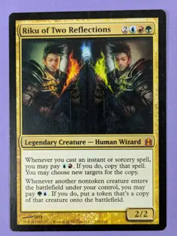 MTG Magic: Commander 2011: Riku of Two Reflections #220/318 Mythic - NM - Image 5