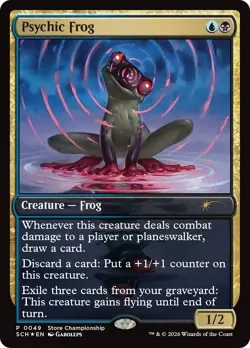 MTG [GAME-49 Foil NM] Psychic Frog - Image 1