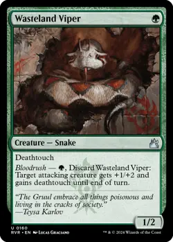 NM - Wasteland Viper [RVR - 160] Ravnica Remastered - Image 1