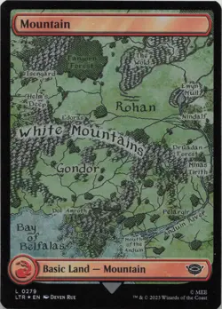 Mountain (0279) - FOIL - L Universes Beyond: The Lord of the Rings: Tales of Mid - Image 1