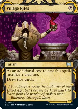 NM - Village Rites [STA - 35] Strixhaven: Mystical Archive - Image 1