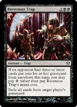 RAVENOUS TRAP Zendikar MTG Magic the Gathering Cards DJMagic - Image 1