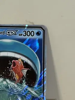 Pokemon Magikarp & Wailord GX Tag Team SM166 Holo Black Star Promo Jumbo Card - Image 5