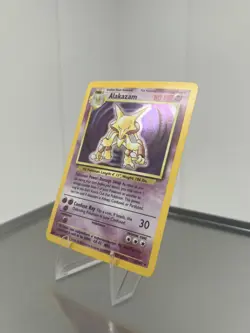 ALAKAZAM - 1/102 - Base Set - Holo - Pokemon Card - EXC / NEAR MINT - Image 3