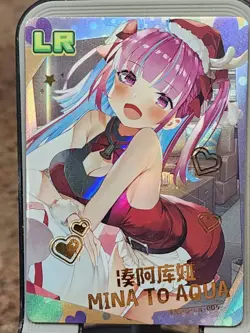Mina To Aqua Sakura Story Card Anime Waifu Goddess Story LR LR-005 - Image 1