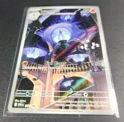 Pokemon TCG Lampent Holo Full Art Illustration Rare 102/086 White Flare Eng - Image 4