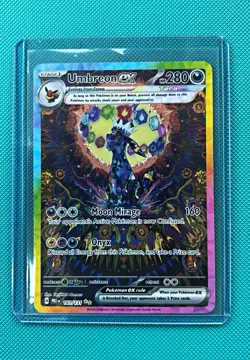Pokemon TCG Umbreon ex 161/131 Prismatic Evolutions SIR Full Art Holo EN 280HP - Image 1