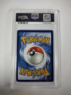 Tropius Pokemon Paldea Evolved Illustration Rare 195 - PSA 8 with Goodies! - Image 3