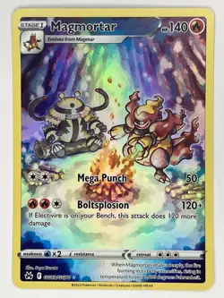 Magmortar NM GG03/GG70 SWSH: Crown Zenith: Galarian Gallery Pokemon TCG Holo - Image 1