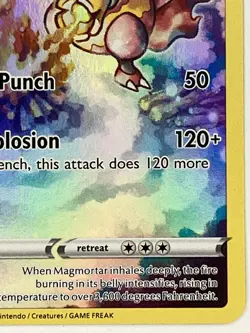 Magmortar NM GG03/GG70 SWSH: Crown Zenith: Galarian Gallery Pokemon TCG Holo - Image 5