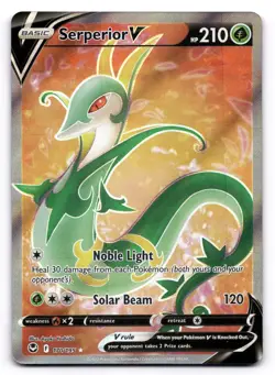 Serperior V NM 170/195 Holo Silver Tempest Pokemon Ultra Rare - Image 1
