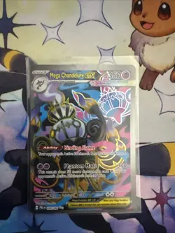 Mega Chandelure ex 099/084 - Full Art Ultra Rare - Pokemon TCG: Pitch Black - NM - Image 1