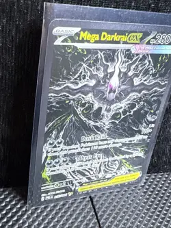 Mega Darkrai ex 116/084 Pitch Black Special Illustration Pokemon TCG Pack Fresh - Image 3