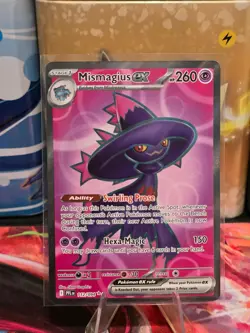 Mismagius ex 112/094 Ultra Rare Phantasmal Flames Pokemon Near Mint - Image 1