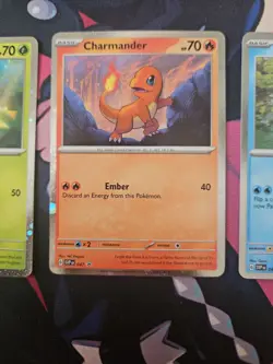 Pokemon 151 Cosmo Foil Promo Set Squirtle Charmander Bulbasaur 46 47 48 - Image 4
