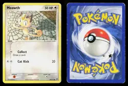 MEOWTH 69/112 COMMON FIRERED & LEAFGREEN POKEMON DMG - Image 3