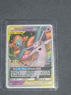 World championship 2019 POKEMON SUN & MOON UNIFIED MINDS ESPEON DEOXYS tag team - Image 1