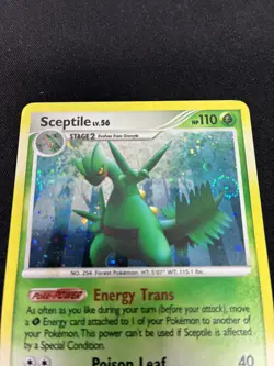Pokemon TCG Sceptile Holo Rare Stormfront 10/100 Near Mint - Image 3
