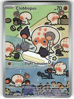 Clobbopus 207/191 Illustration Rare Surging Sparks Pokemon Holo Near Mint - Image 1
