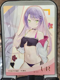 Goddess of Power UR Card Goddess Story UR-002 Bikini Anime Rem Waifu Tokoyami - Image 1