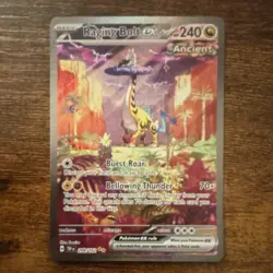 Pokemon Raging Bolt ex 208/162 SV05 Temporal Forces SIR Holo English 240 HP - Image 3